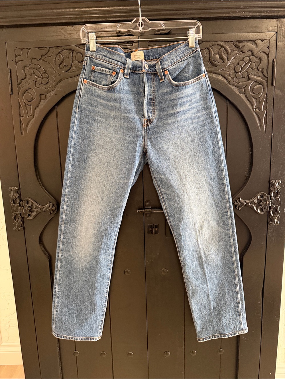 Levi's light blue straight men's jeans